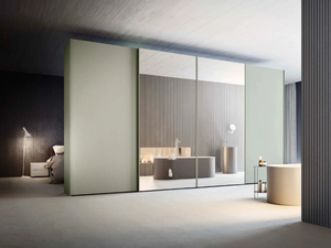 MIXER VISION - Sectional wardrobe with sliding doors _ Alf DaFrè